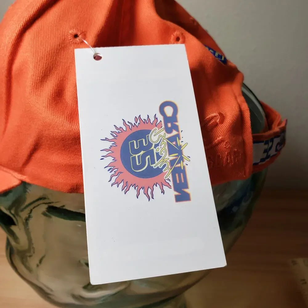 Y2K Tide Racing #32 Ricky Craven Signed Nascar Hat Cap Orange‎ Autographed New